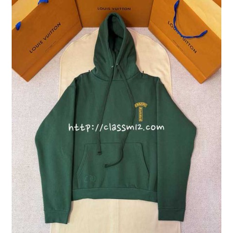 크롬하츠 25 한정판 긴팔 후드 티셔츠 A14144