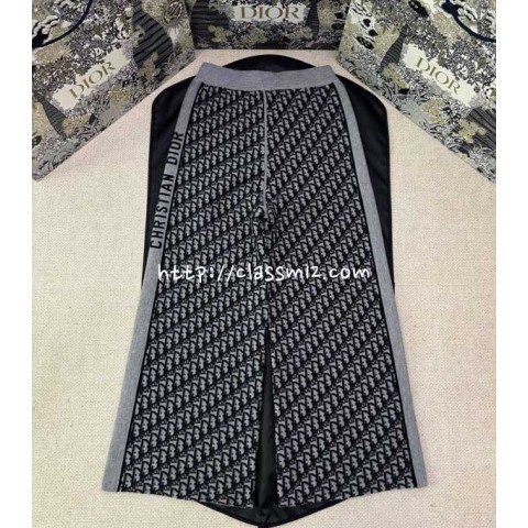 디올 25 한정판 양면 양털 긴바지 A14147