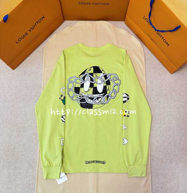 크롬하츠 25 한정판 Matty Boy 긴팔 티셔츠 A14148