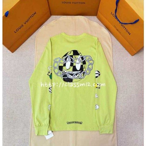 크롬하츠 25 한정판 Matty Boy 긴팔 티셔츠 A14148