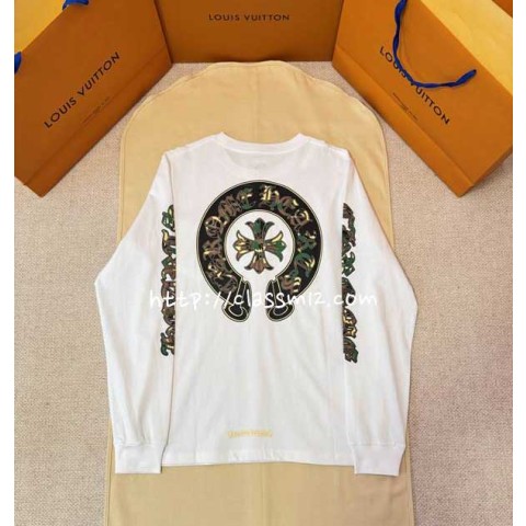 크롬하츠 25 한정판 긴팔 티셔츠 A14149