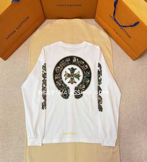 크롬하츠 25 한정판 긴팔 티셔츠 A14149