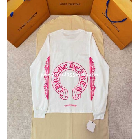 크롬하츠 25 한정판 긴팔 티셔츠 A14150