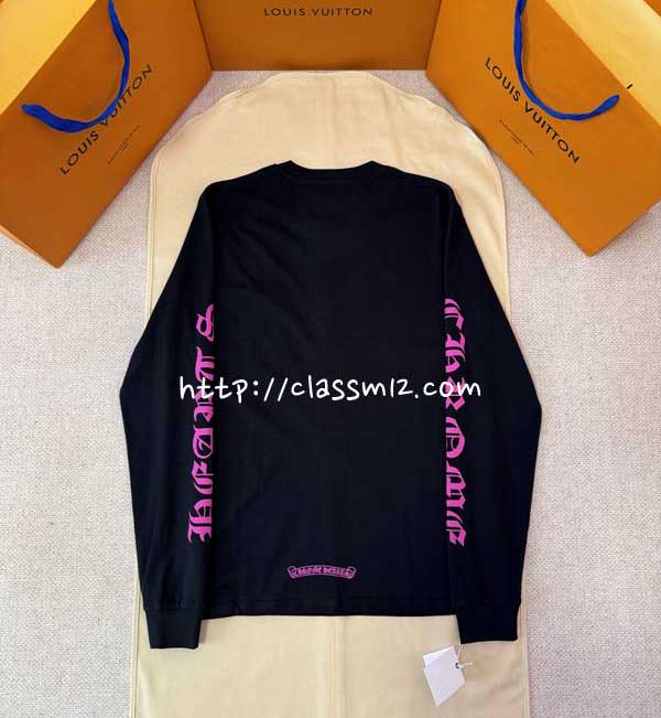 크롬하츠 25 한정판 긴팔 티셔츠 A14151