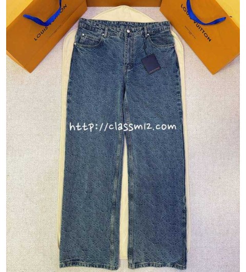 루이비통 25 한정판 청바지 긴바지 A14153