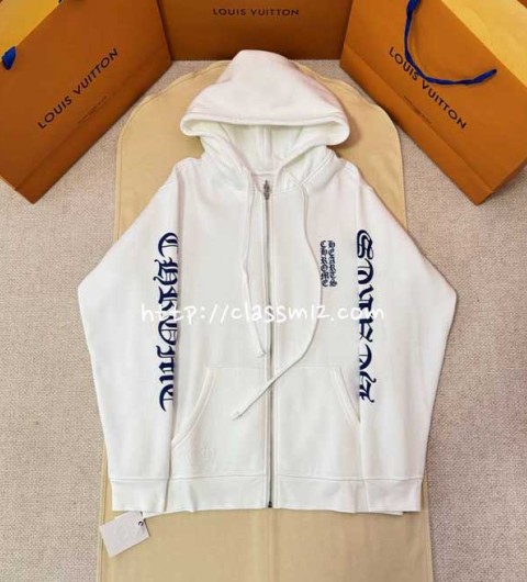 크롬하츠 25 한정판 긴팔 후드 자켓 A14157