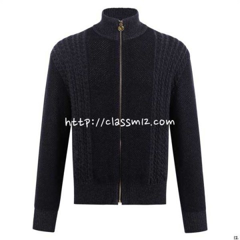 베르사체 25 한정판 긴팔 니트 자켓 A14160
