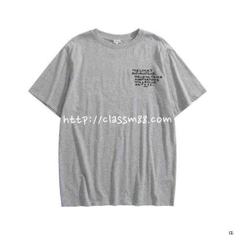 로에베 25 한정판 Futurist Cats 반팔 티셔츠 A14182