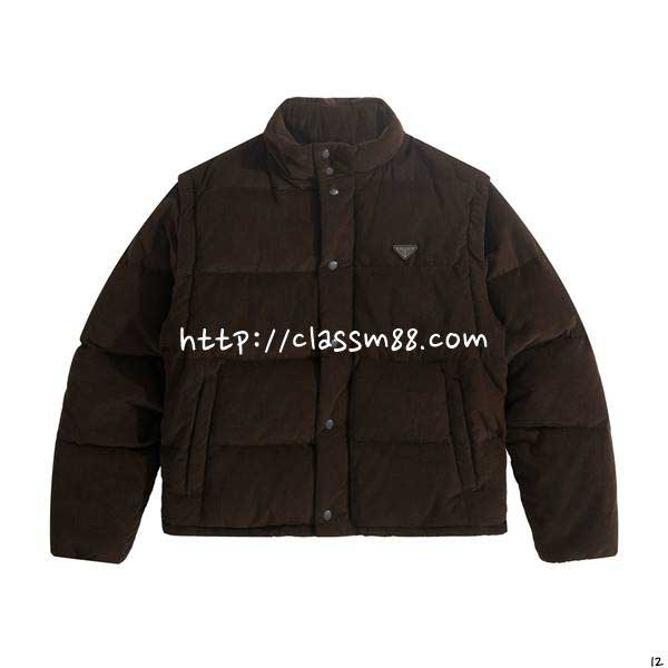 프라다 25 한정판 긴팔 패딩 자켓 A14191