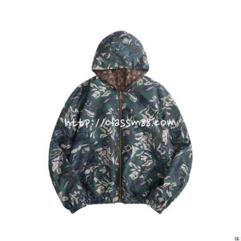 루이비통 25 한정판 양면 긴팔 후드 자켓 A14192