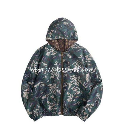 루이비통 25 한정판 양면 긴팔 후드 자켓 A14192