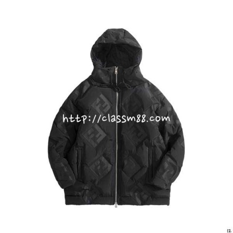 펜디 25 한정판 긴팔 후드 패딩 자켓 A14202