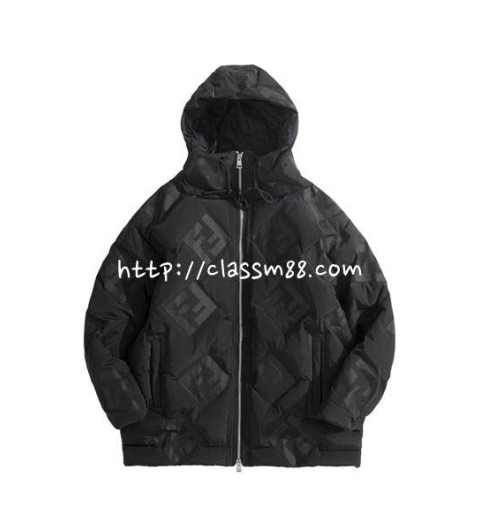 펜디 25 한정판 긴팔 후드 패딩 자켓 A14202