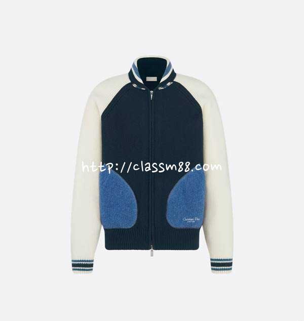 디올 25 한정판 양털 긴팔 니트 자켓 A14206