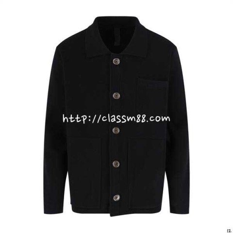 크롬하츠 25 한정판 남여공용 양털 긴팔 가디건 A14216