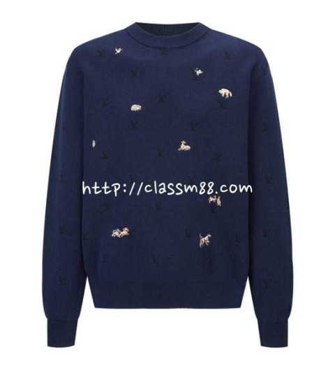 루이비통 25 한정판 양털 긴팔 니트 A14219