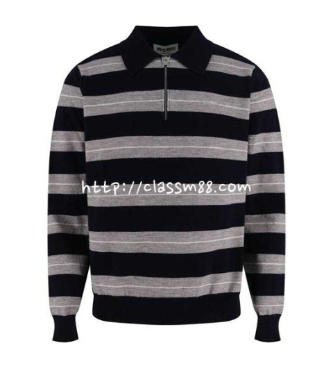 미우미우 25 한정판 양털 긴팔 니트 A14226