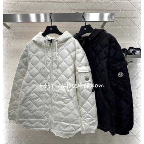 몽클레어 25 한정판 거위털 긴팔 후드 패딩 자캣 A14237