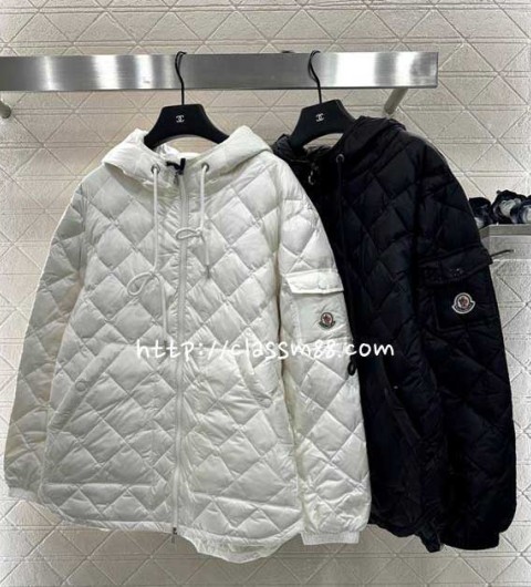 몽클레어 25 한정판 거위털 긴팔 후드 패딩 자캣 A14237