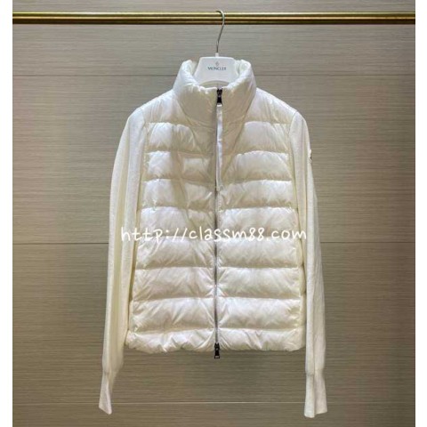 몽클레어 25 한정판 여성 긴팔 패딩 자캣 A14238