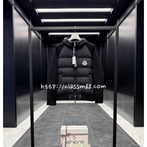 몽클레어 25 한정판 Christopher Raxxy 여성 긴팔 후드 패딩 자캣 A14240