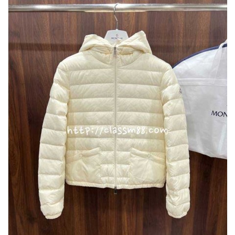 몽클레어 25 한정판 Hede 여성 거위털 긴팔 후드 패딩 자캣 A14245