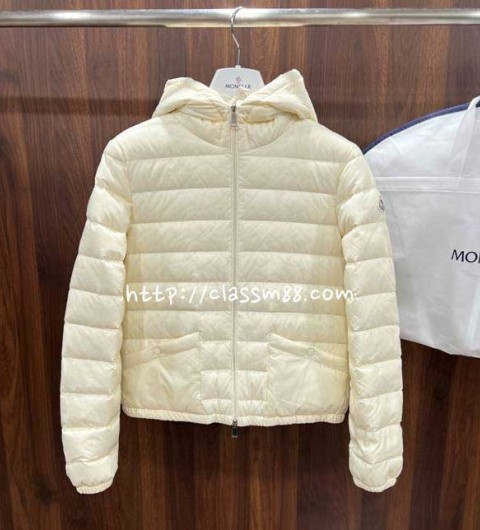 몽클레어 25 한정판 Hede 여성 거위털 긴팔 후드 패딩 자캣 A14245