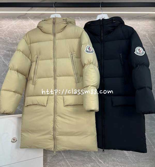 몽클레어 25 한정판 Bosona 여성 오리털 긴팔 후드 패딩 자캣 A14251