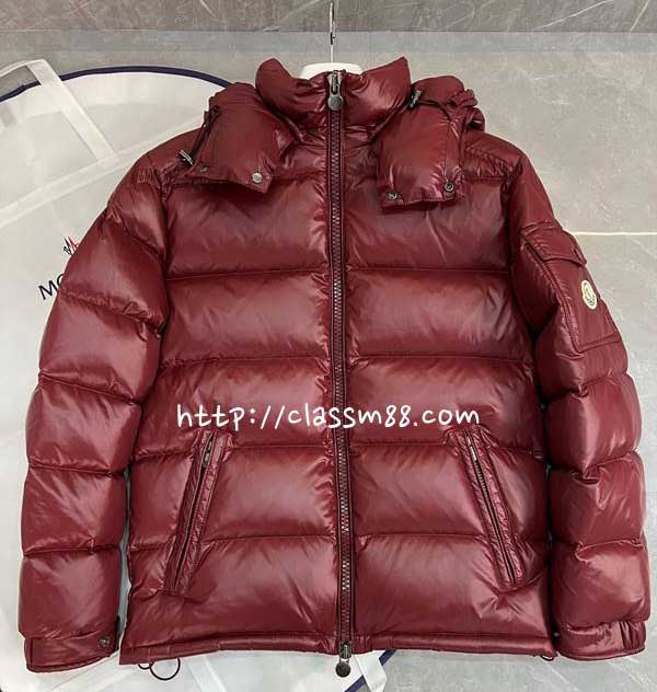 몽클레어 25 한정판 Maya 긴팔 후드 패딩 자캣 A14255