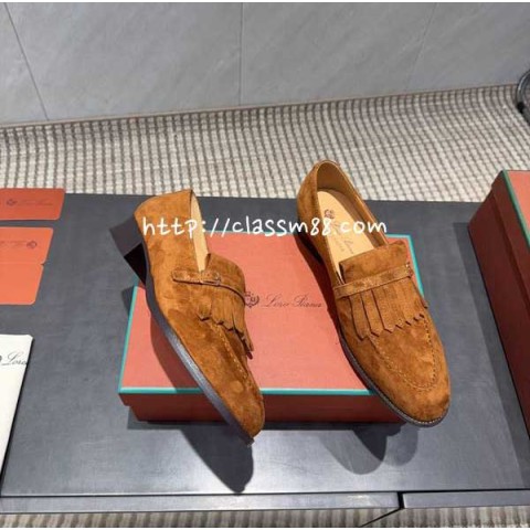 로로피아나 Loro Piana 25 한정판 5색 여성 양가죽 램스킨 신발 B5571