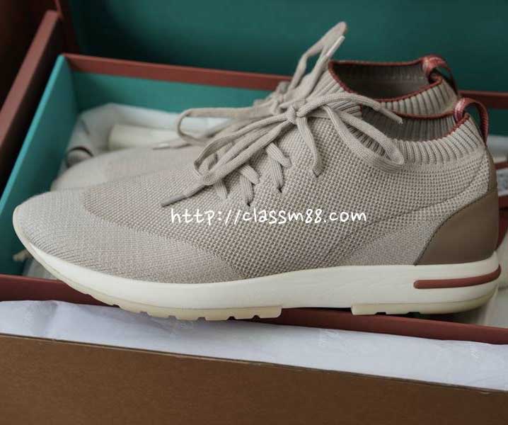 로로피아나 Loro Piana 25 한정판 8색 Flexy Walk 양털 운동화 B5576