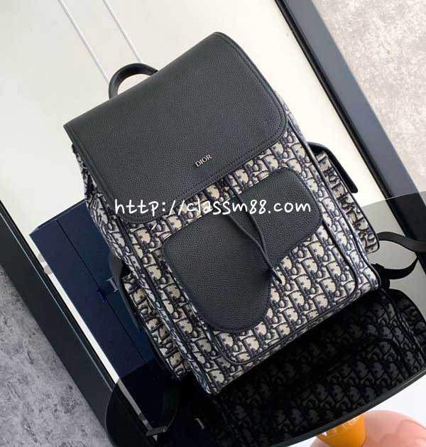 디올 25 한정판 ADBA161YKS 소가죽 카프스킨 백팩 C5980