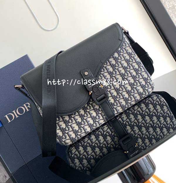 디올 25 한정판 1ADME162YKK 소가죽 카프스킨 크로스백 가방 C5984