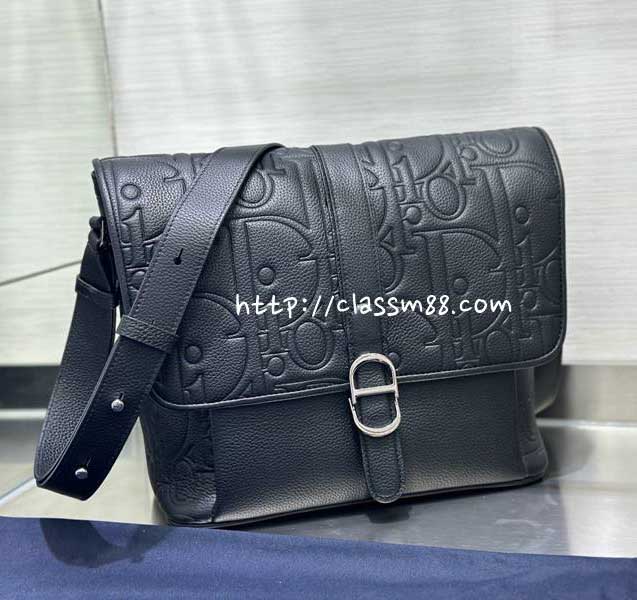 디올 25 한정판 Daily 1ESME197LLG 소가죽 카프스킨 크로스백 가방 C5989