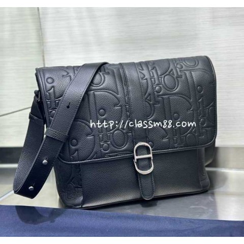 디올 25 한정판 Daily 1ESME197LLG 소가죽 카프스킨 크로스백 가방 C5989