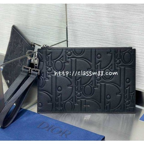 디올 25 한정판 23820 소가죽 카프스킨 클러치백 가방 C5996