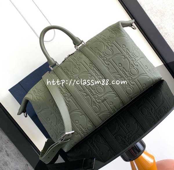 디올 25 한정판 Weekender 40 소가죽 카프스킨 크로스백 가방 C6004