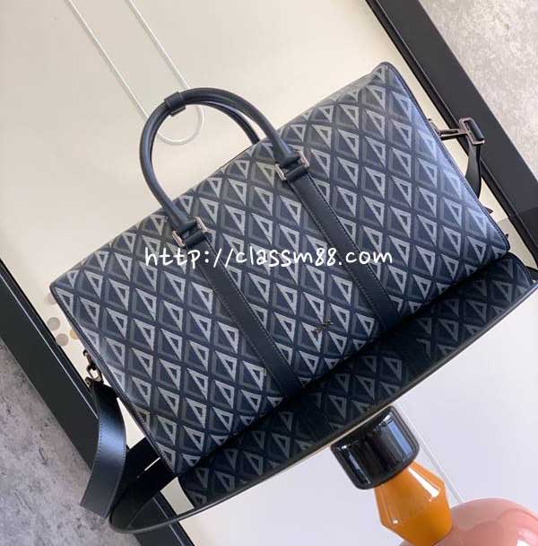 디올 25 한정판 1ADDU115(23801) Lingot 50 소가죽 카프스킨 여행 가방 C6011