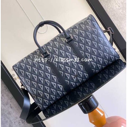 디올 25 한정판 1ADDU115(23801) Lingot 50 소가죽 카프스킨 여행 가방 C6011