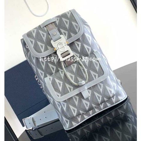 디올 25 한정판 1ESBO050CDP_H43E Hit the Road 소가죽 카프스킨 백팩 C6014