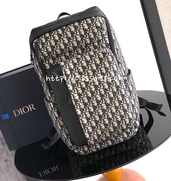 디올 25 한정판 Rider Soft 소가죽 카프스킨 백팩 C6015