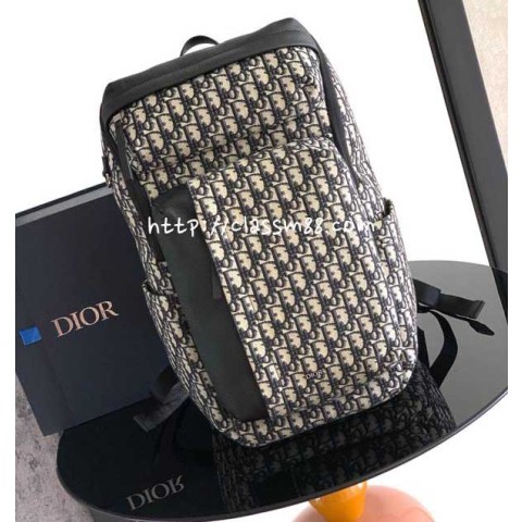 디올 25 한정판 Rider Soft 소가죽 카프스킨 백팩 C6015