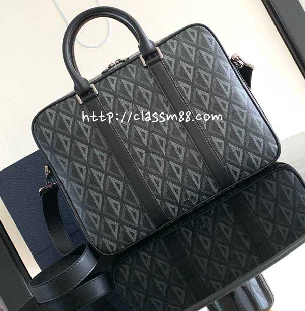 디올 25 한정판 1ESBR180CDP 서류 가방 C6018