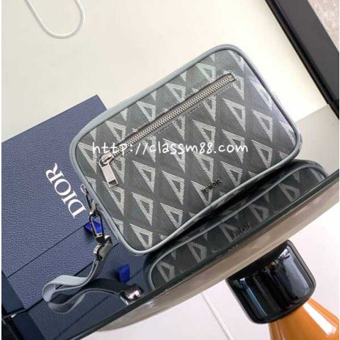 디올 25 한정판 2ESCA340 소가죽 카프스킨 클러치백 가방 C6021