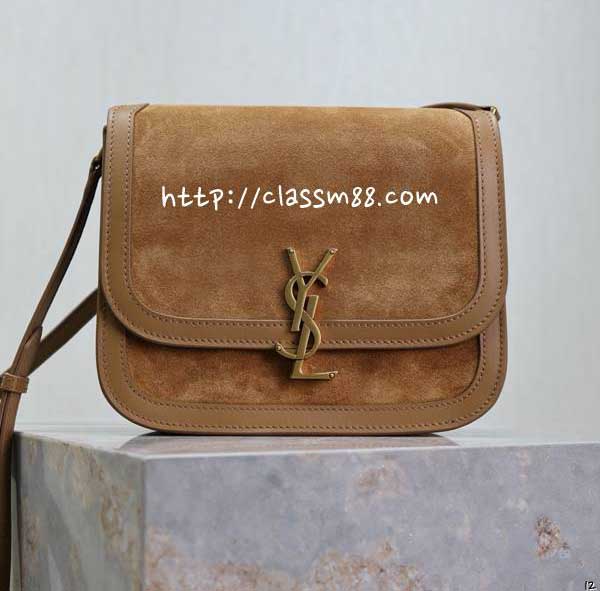 입생로랑 25 한정판 635025 SOLFERINO IT BAG 양가죽 램스킨 크로스백 가방 C6040