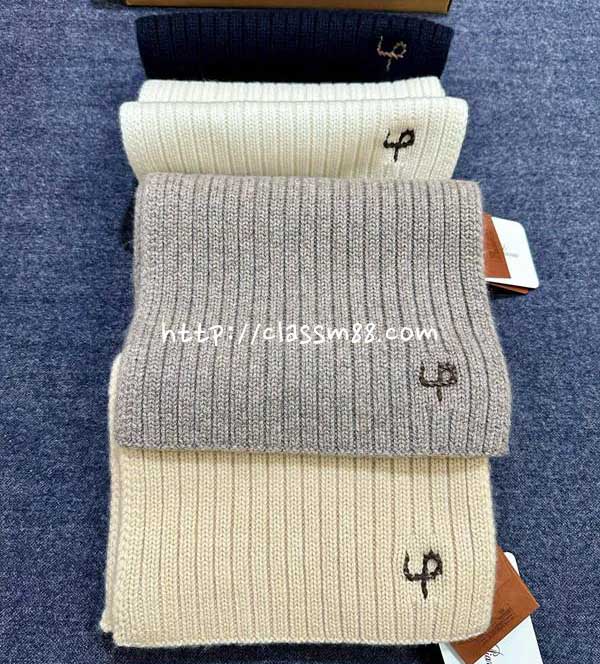 로로피아나 Loro Piana 25 한정판 남여공용 양털 목도리 D3605