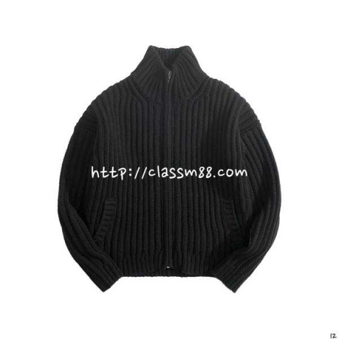 아크네 25 한정판 양털 긴팔 니트 자캣 A14266