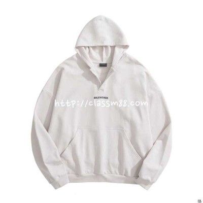 발렌시아가 25 한정판 긴팔 후드 티셔츠 A14268