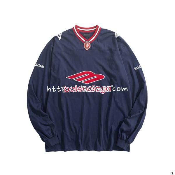 발렌시아가 25 한정판 긴팔 티셔츠 A14269