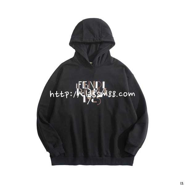 펜디 25 한정판 긴팔 후드 티셔츠 A14273